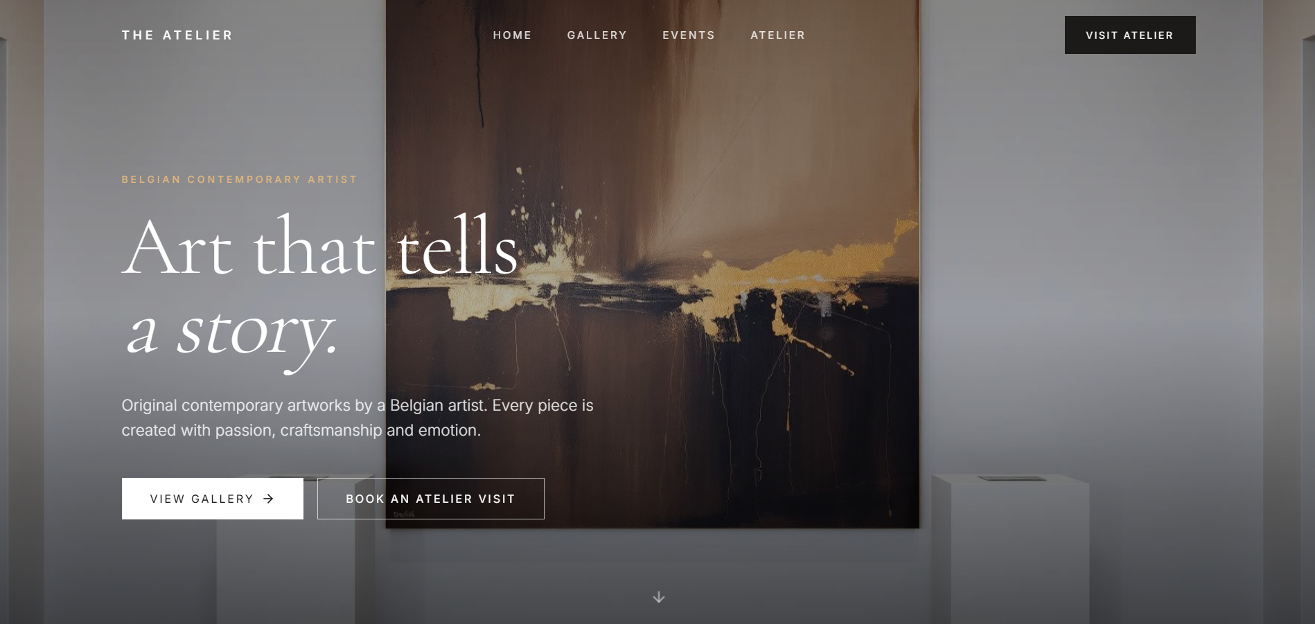 The Atelier website preview